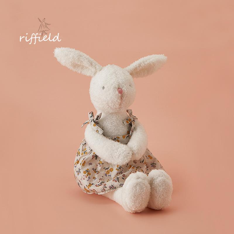 М'яка іграшка Кролик Riffield 7289 45 см Білий