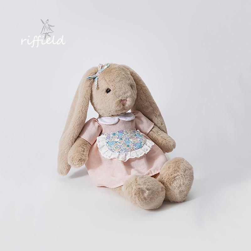 М'яка іграшка Кролик  Riffield 7291 50 см Бежевий