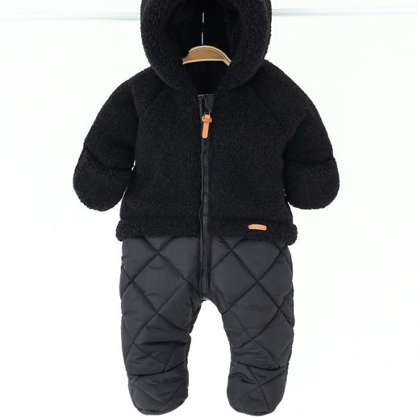 Дитячий зимовий пуховий комбінезон  MagBaby Baloo 133633 62 см Чорний
