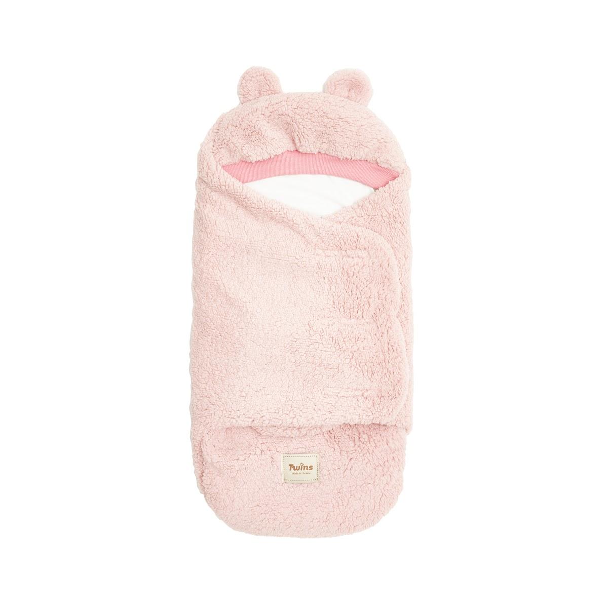 Детский демисезонный конверт Twins Teddy 9017-ТТ-02 Розовый