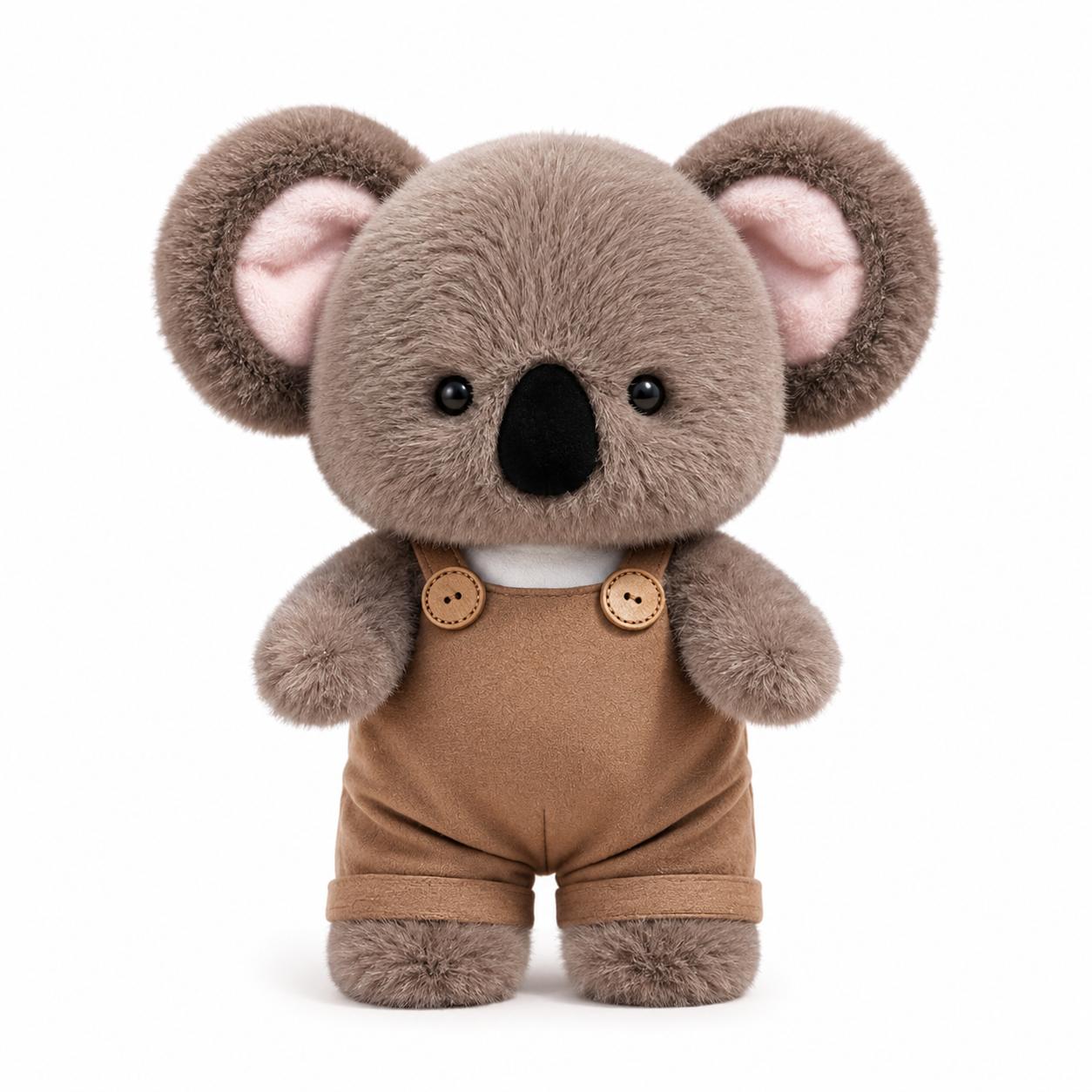 М'яка плюшева іграшка Jooki Overalls Коала Коричневий арт 1503 31 см