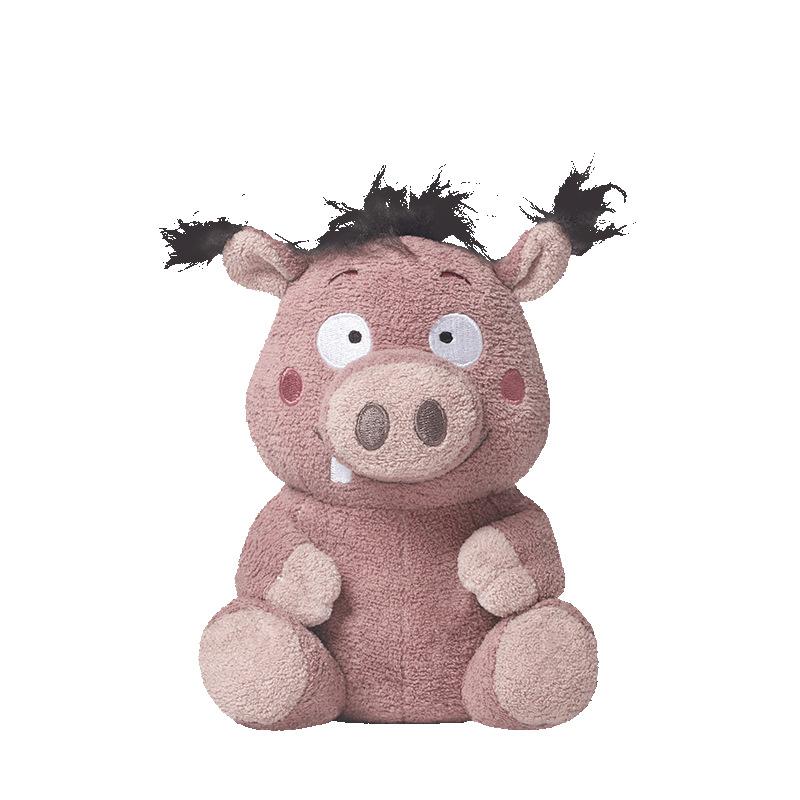М'яка іграшка Дикий кабан Hog Woody 16 см Рожевий 40570