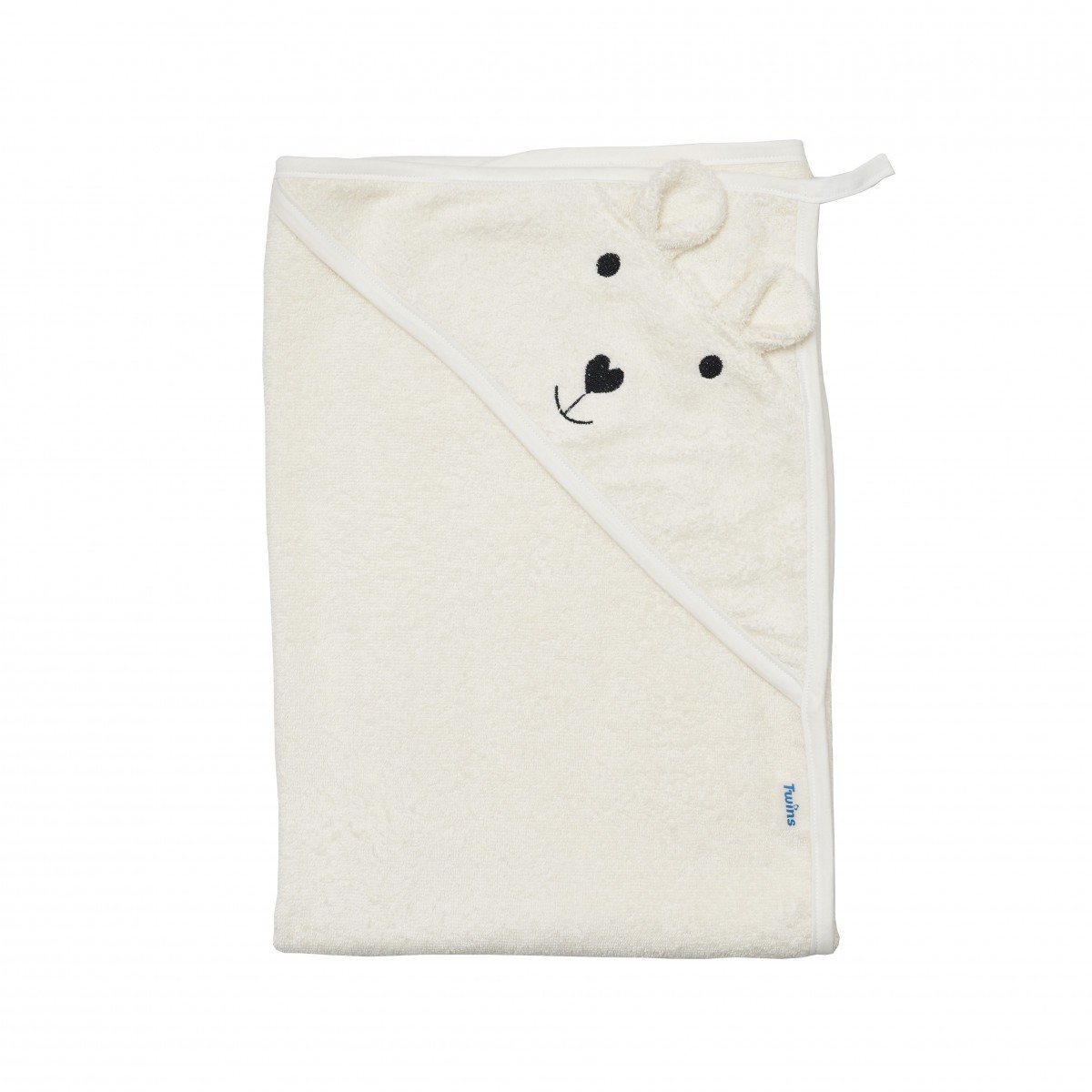 Рушник Twins Bear 100x100 1530-PTB-202 ecru Молочний