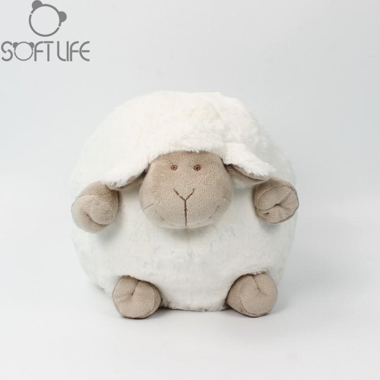 М'яка плюшева іграшка SOFT LIFE арт.7103 баранчик Молочний