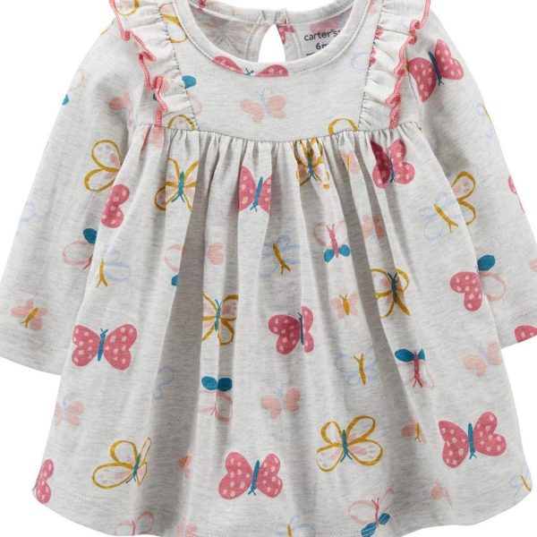Комплект для дівчинки Carters 31010 72-76 см 12 міс Сірий
