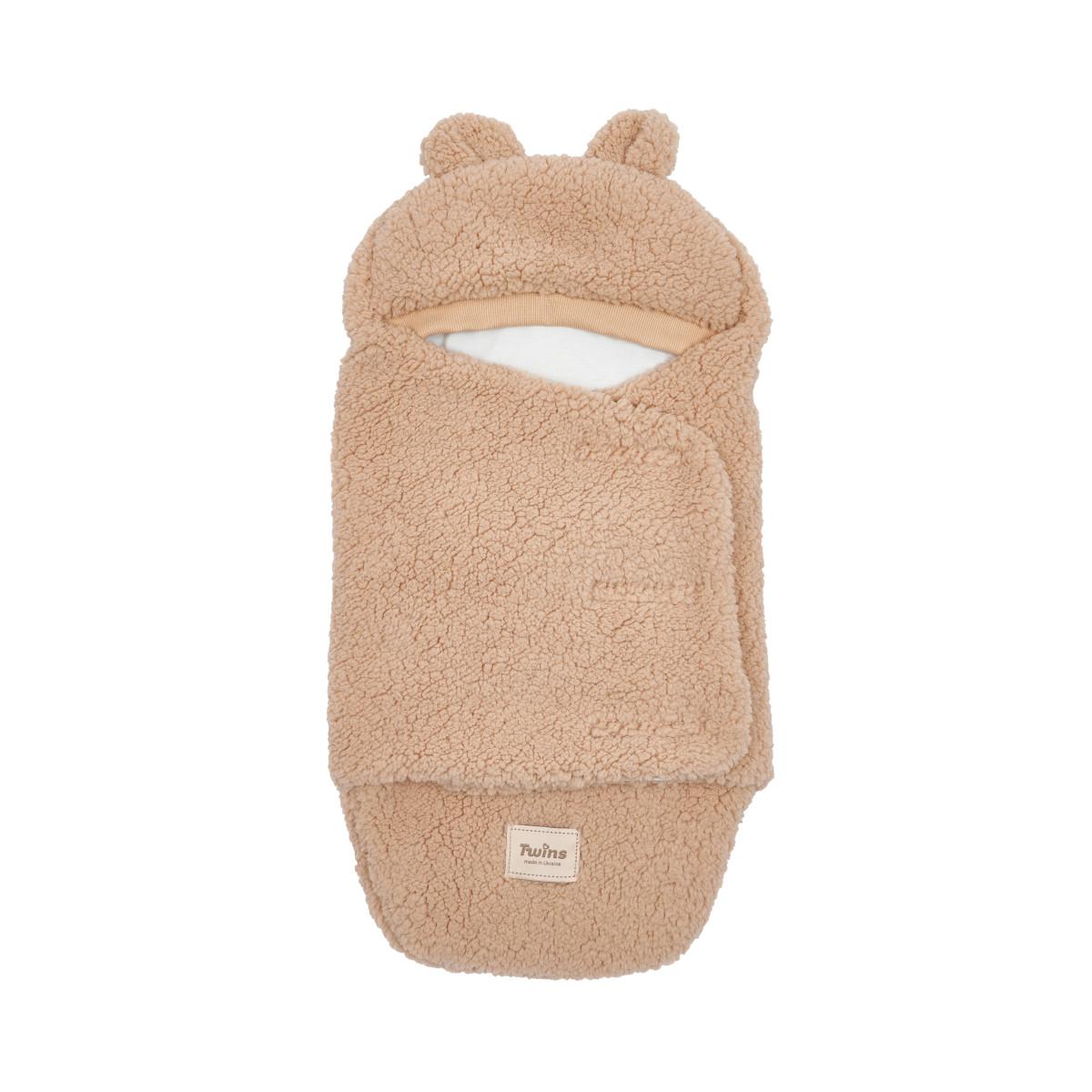 Дитячий демісезонний конверт Twins Teddy 9017-ТТ-02 Бежевий